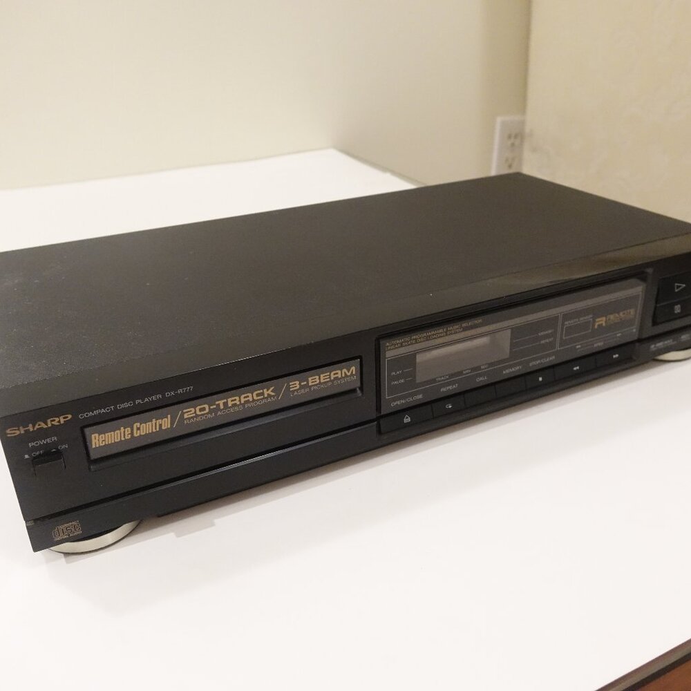 Vintage SHARP DX-R777 Compact Disc Single CD Player
